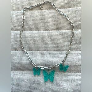 ShopSomethinFunky Butterfly necklace